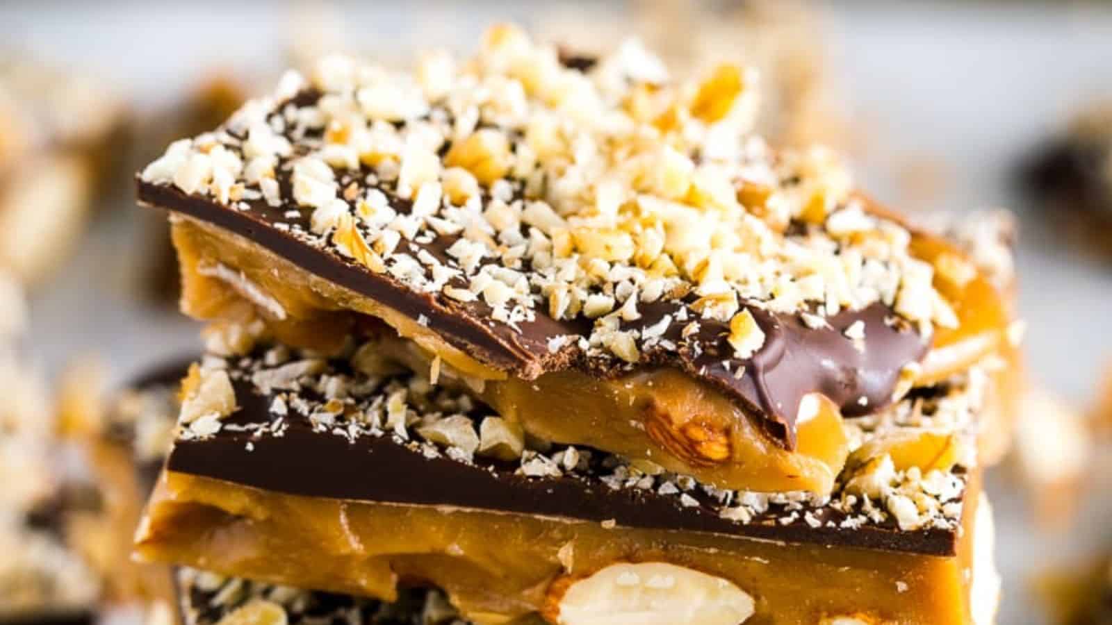 Chocolate Almond Toffee