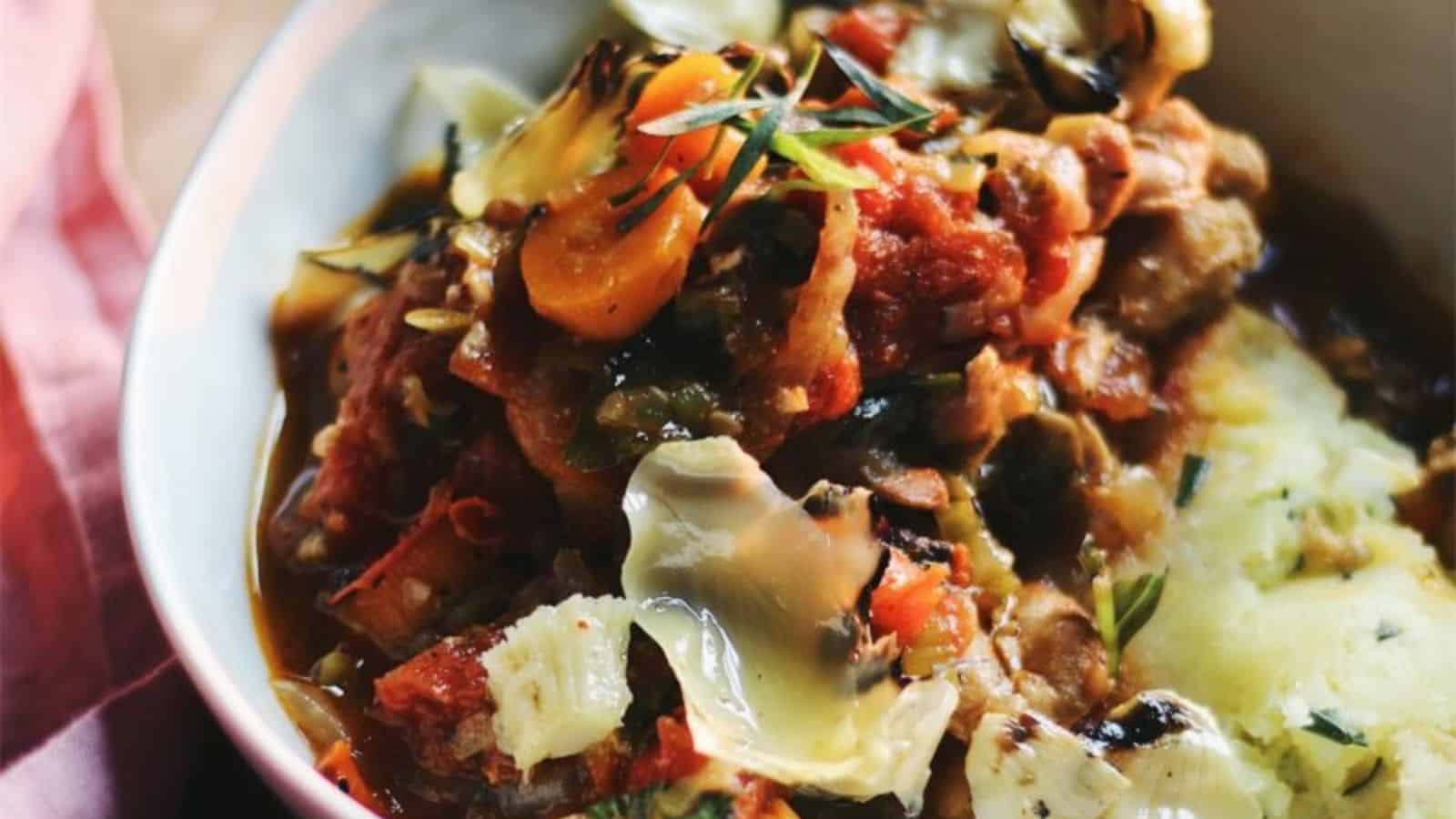 SLOW-COOKER CHICKEN CACCIATORE (WHOLE30 + PALEO)