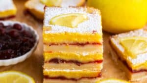 Cranberry Lemon Bars