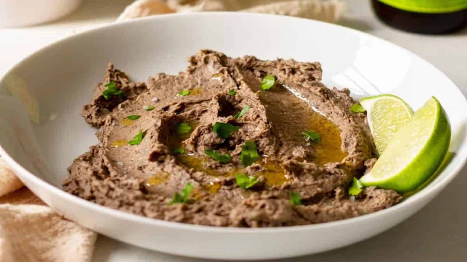 Spicy Avocado Black Bean Dip