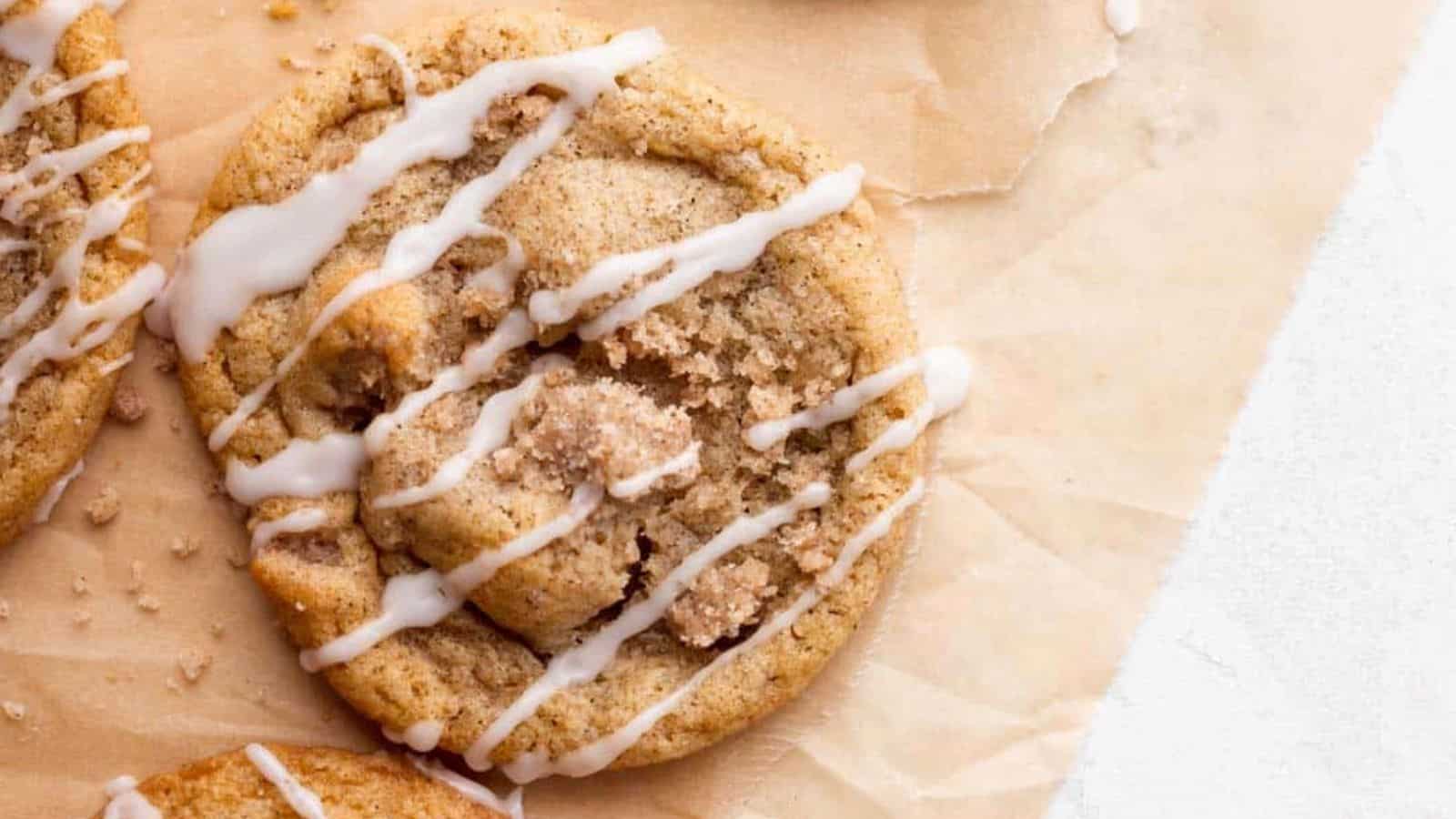 Coffee Cake Cookies