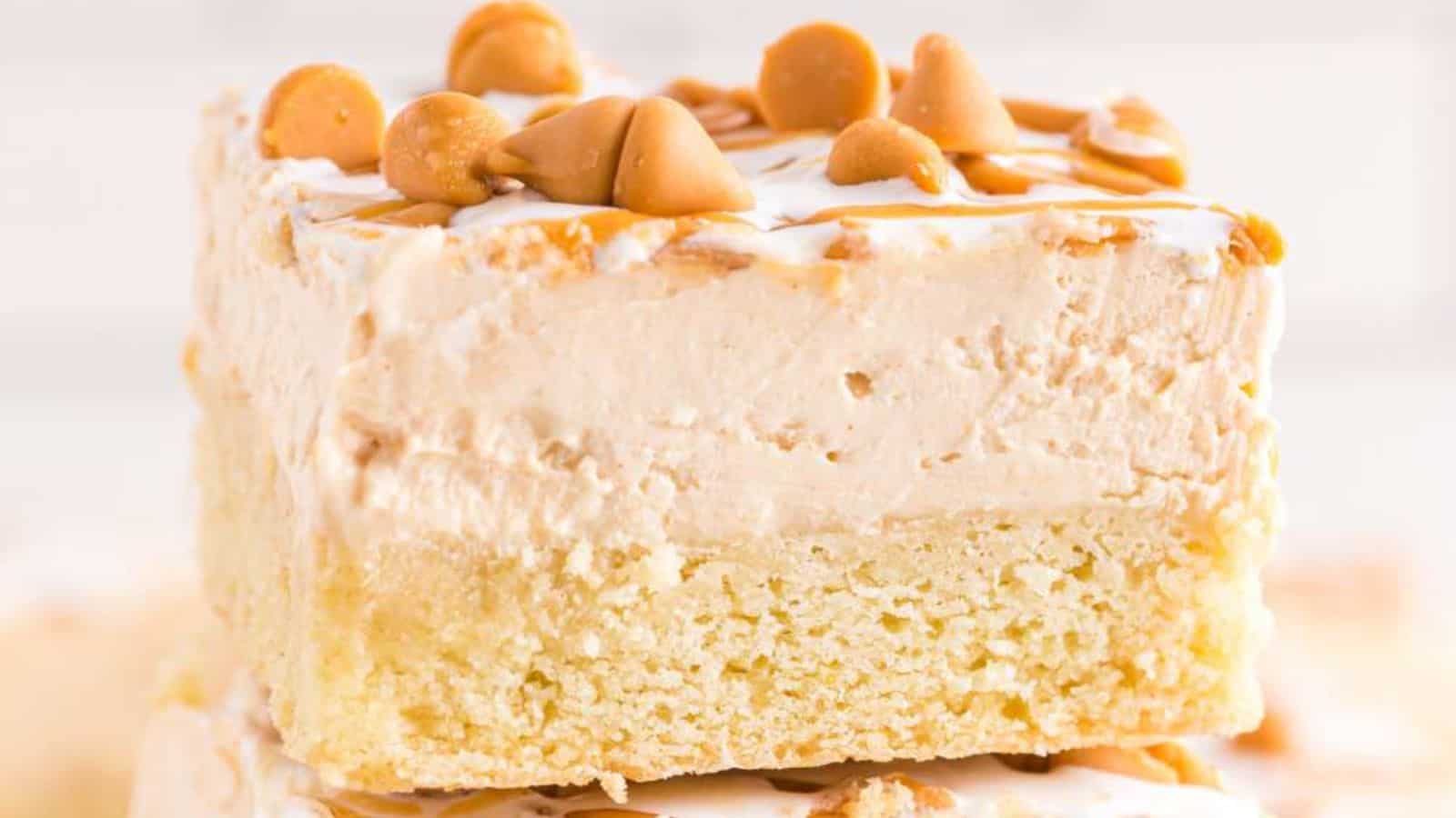 Fluffernutter Cheesecake Bars