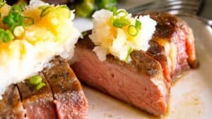 Japanese-Style Sous Vide Steaks