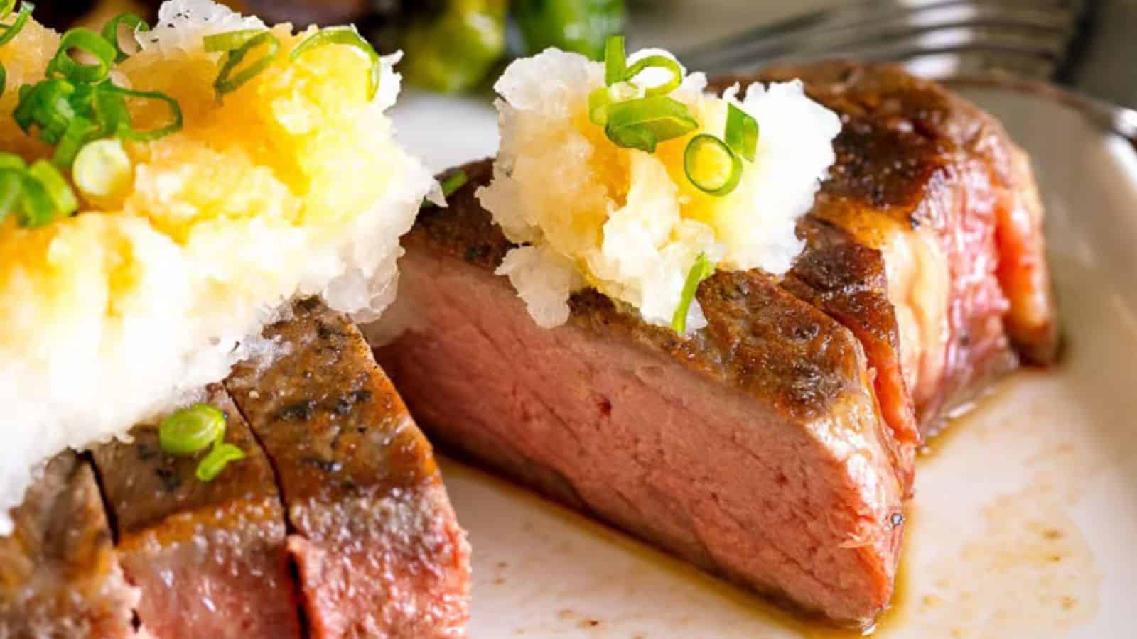 Japanese-Style Sous Vide Steaks