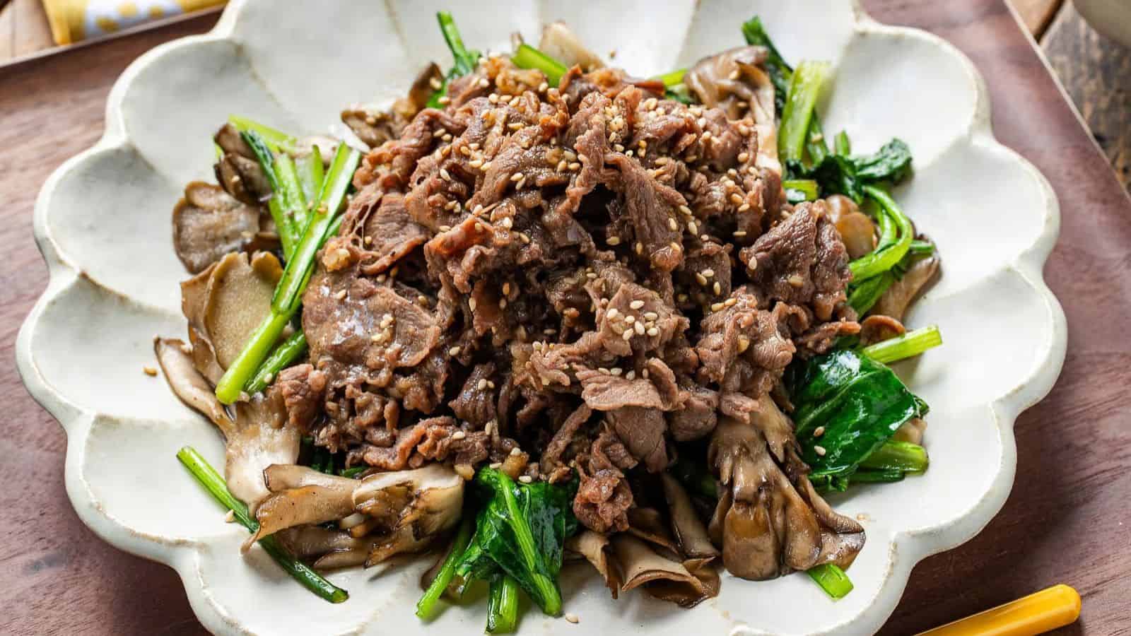 Butter Ponzu Beef