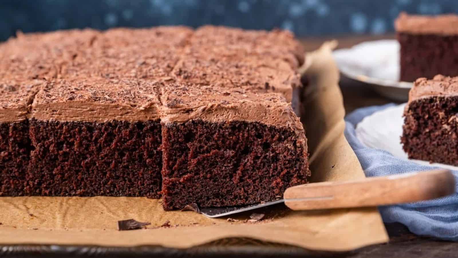 Sour Cream Chocolate Cake