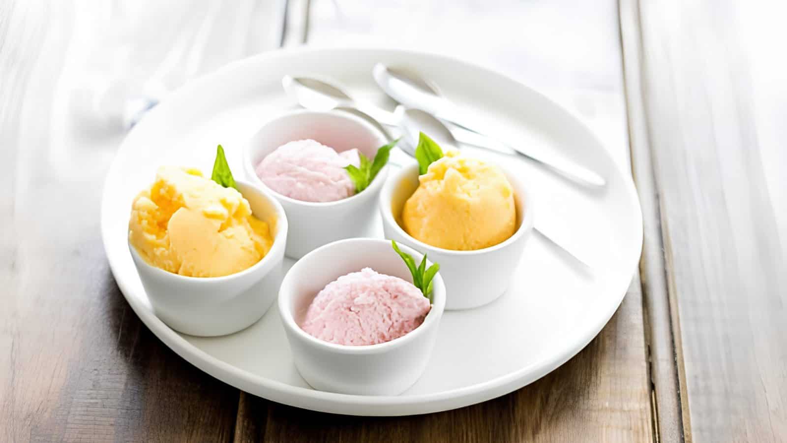 2 Minute Frozen Yoghurt.
