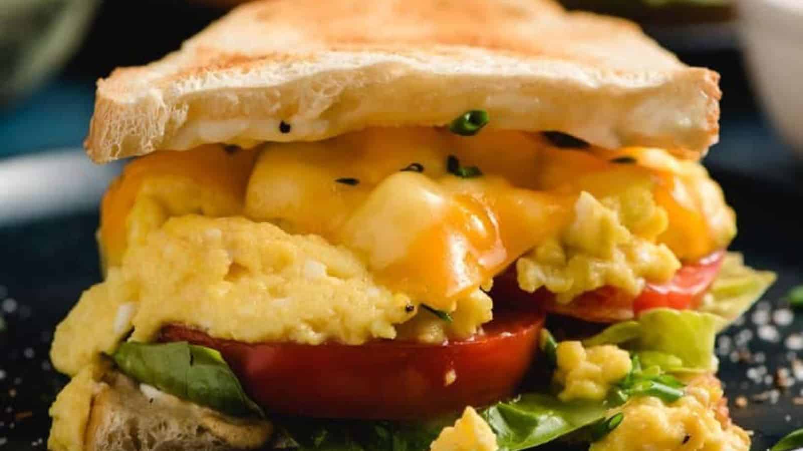 Classic Scrambled Egg Sandwich