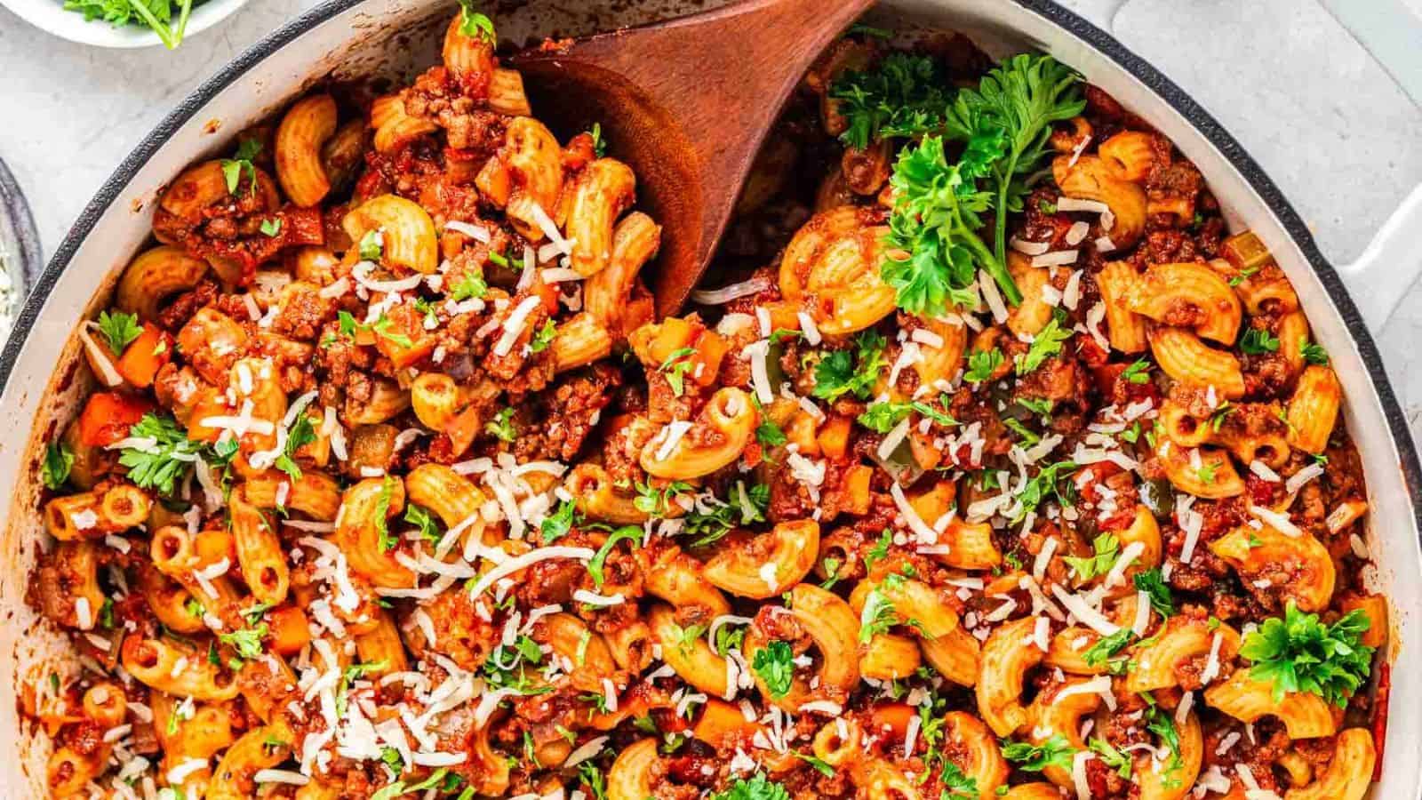 Homemade Beefaroni