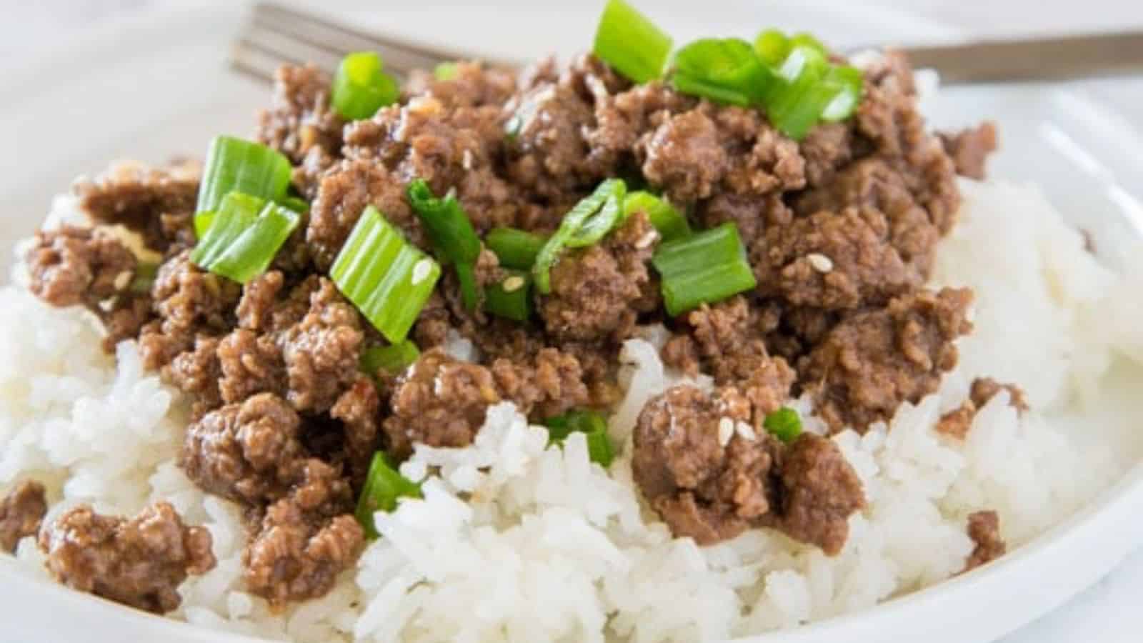 Ground Mongolian Beef Recipe