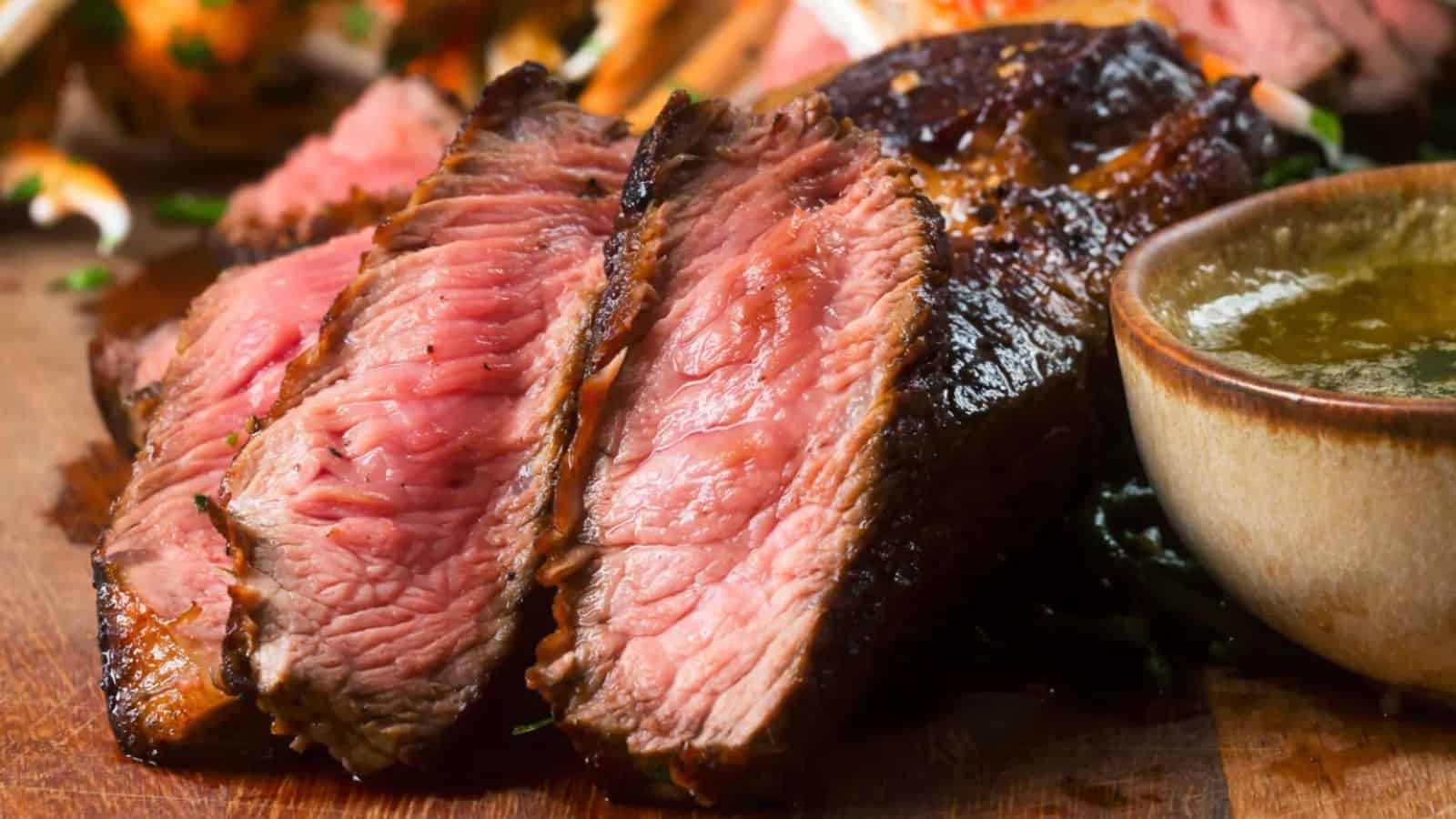 Surf and Turf, Steak and Langoustine