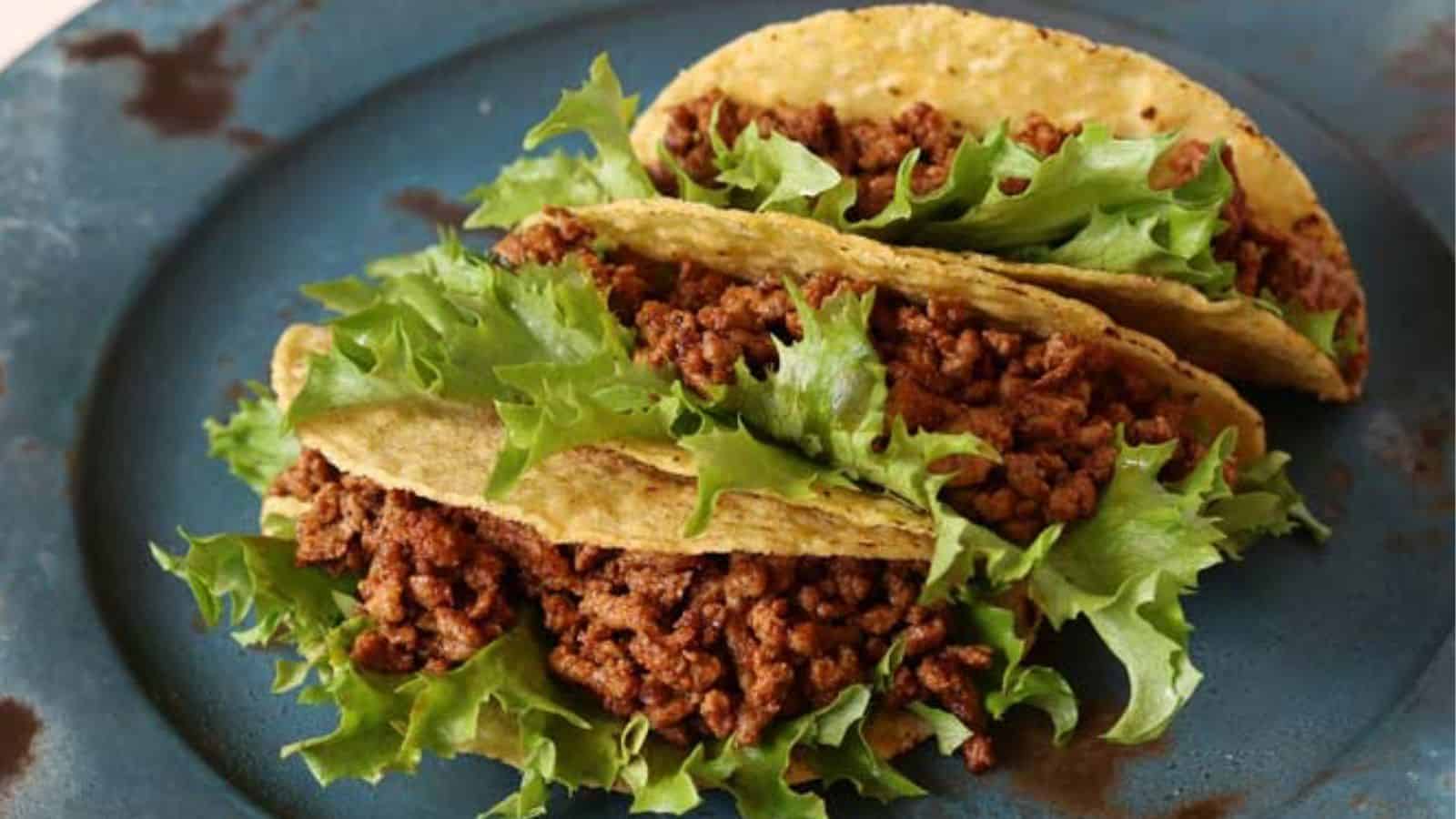 MEXICAN GROUND BEEF TACO FILLING