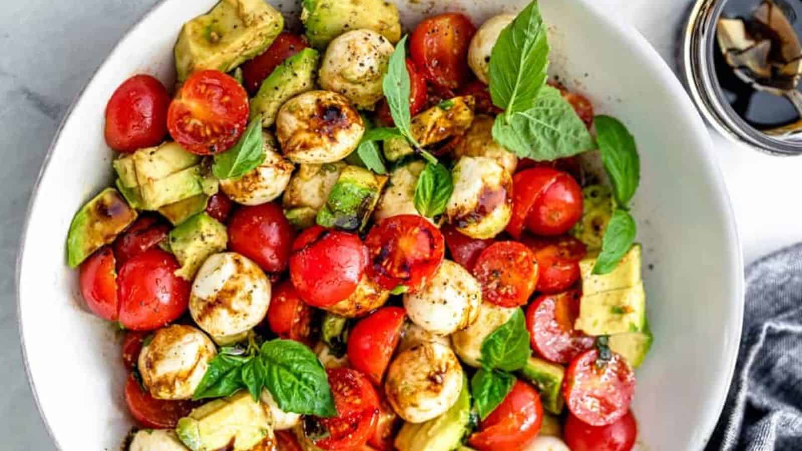 Avocado Caprese Salad