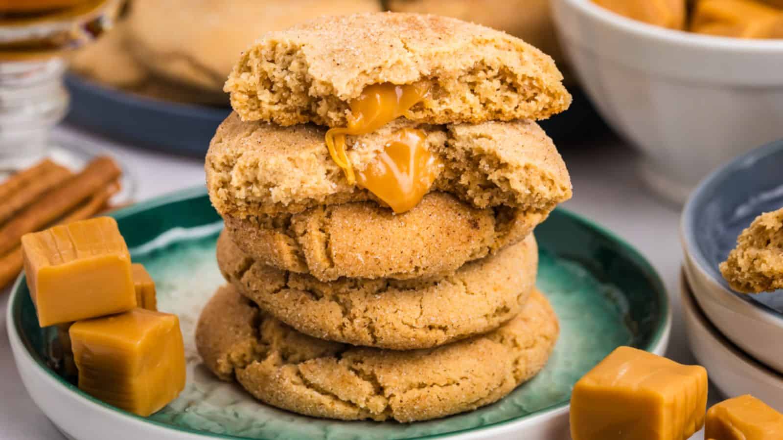 Caramel Apple Cookies
