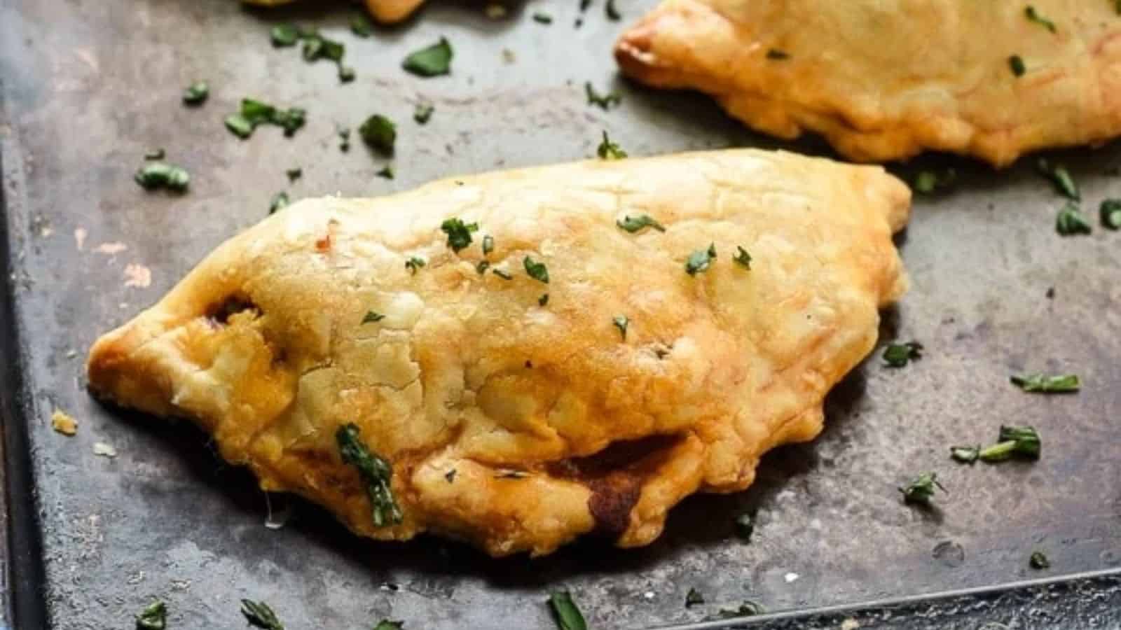 Cheesy Ground Beef Empanadas