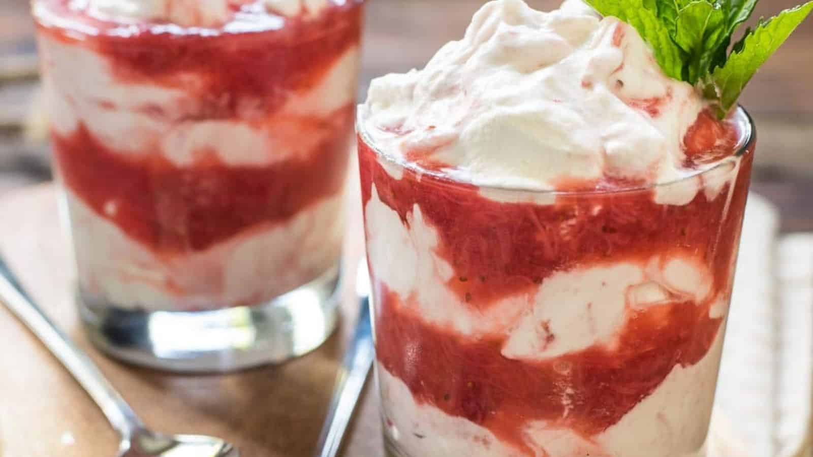 Strawberry Rhubarb Fool
