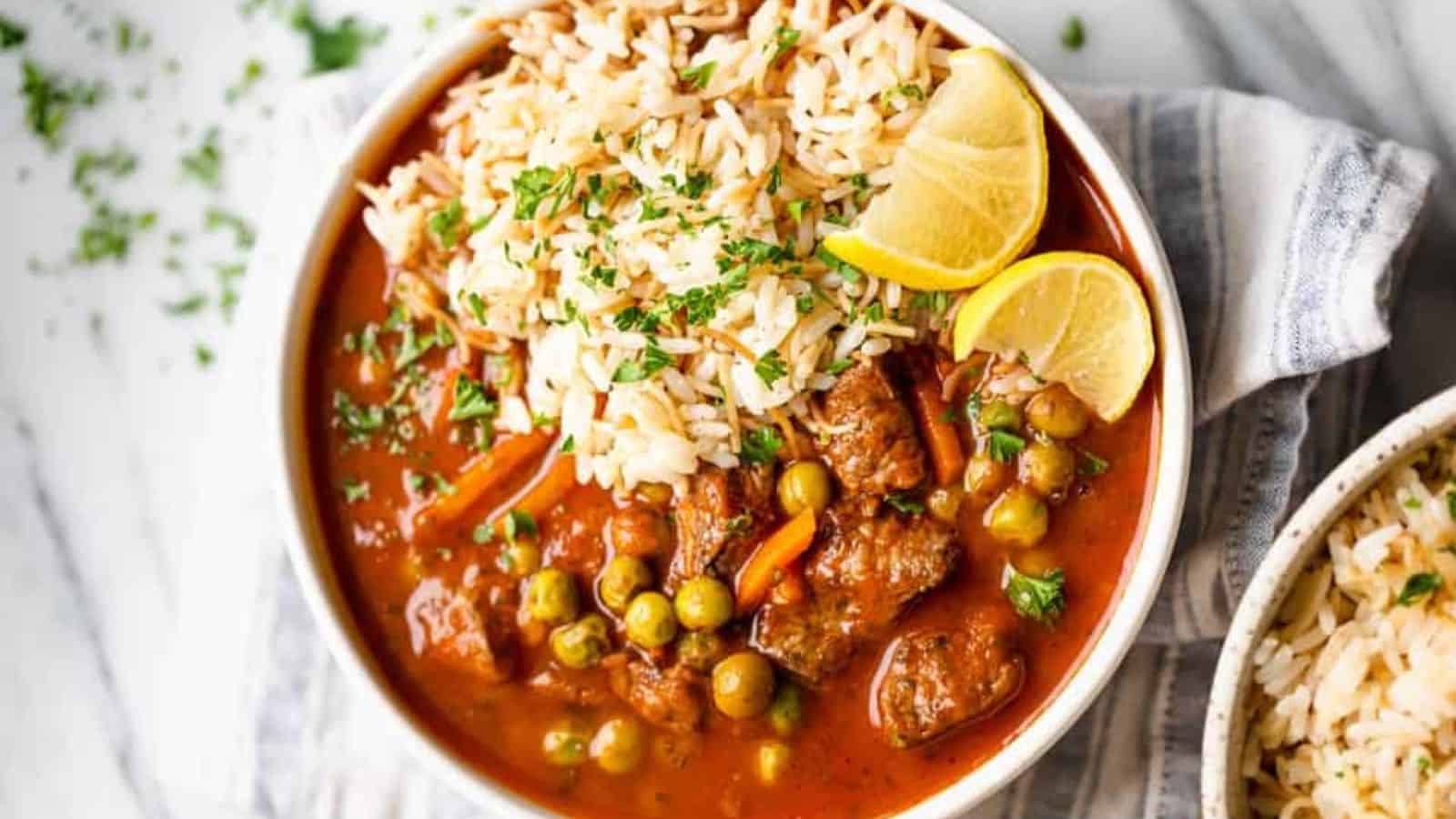 Bazella (Peas and Carrots Stew)