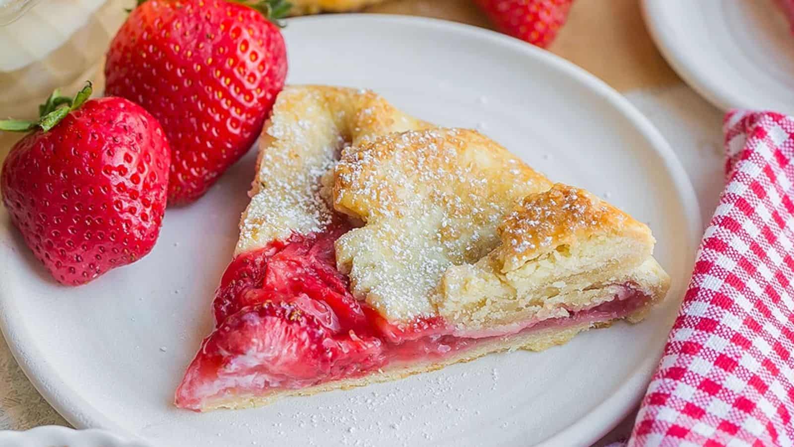 Strawberry Galette