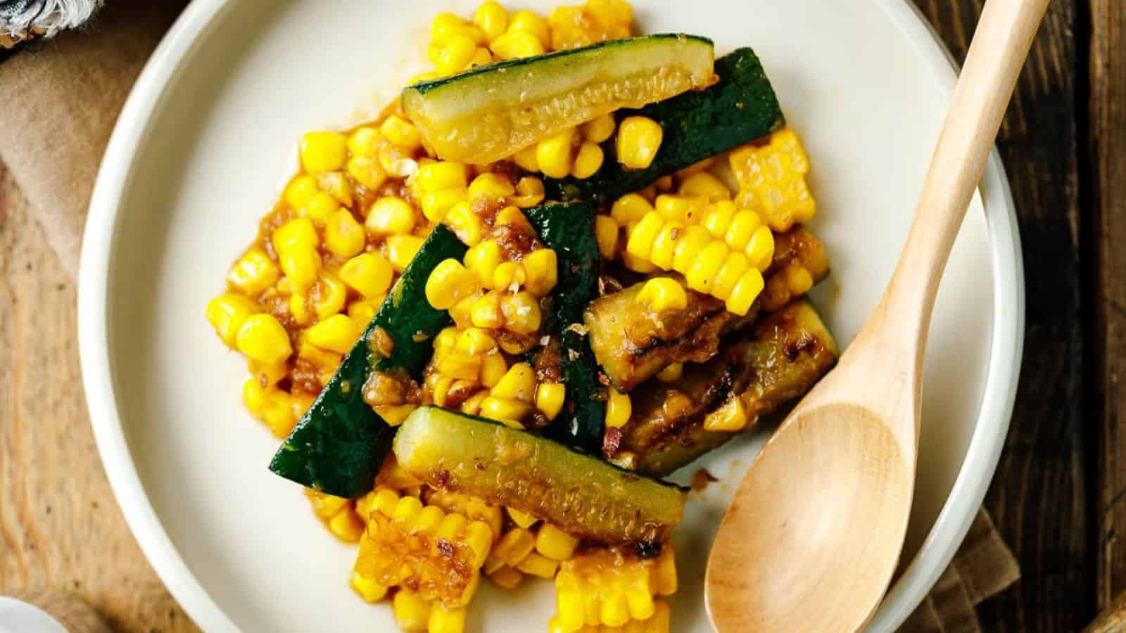 Zucchini Corn Stir-Fry