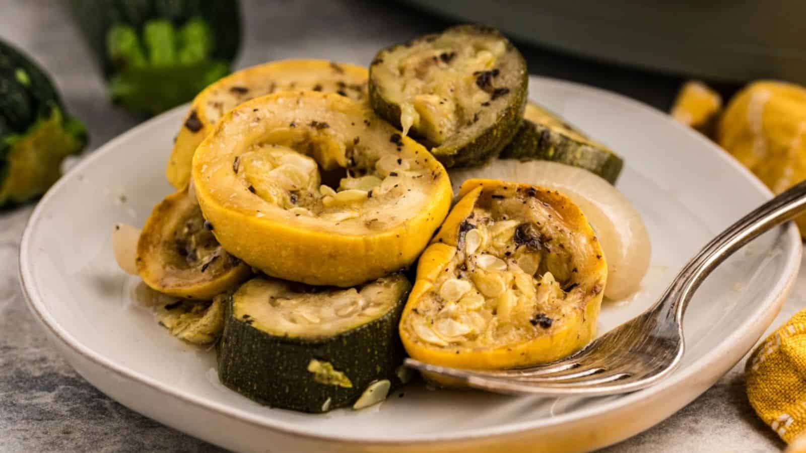 Slow Cooker Zucchini