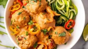 Coconut Curry Meatballs