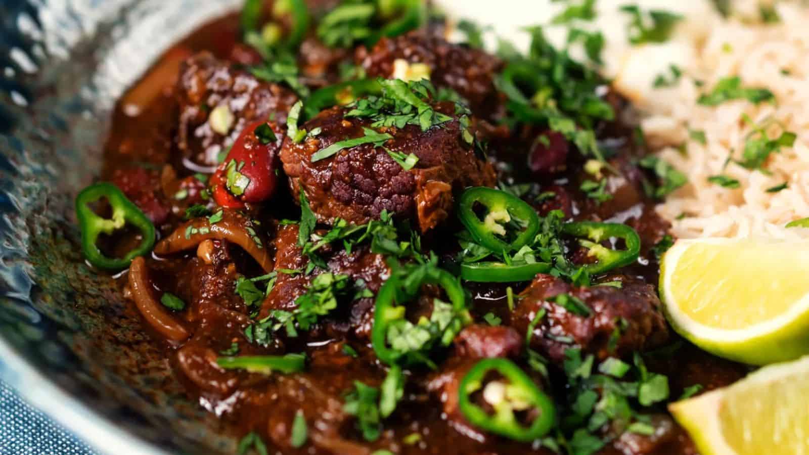Slow Cooker Chilli Con Carne with Beans
